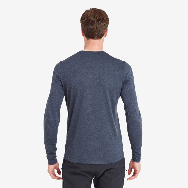 Montane Dart Long Sleeve T-Shirt Herr Blå | MXNZSP965