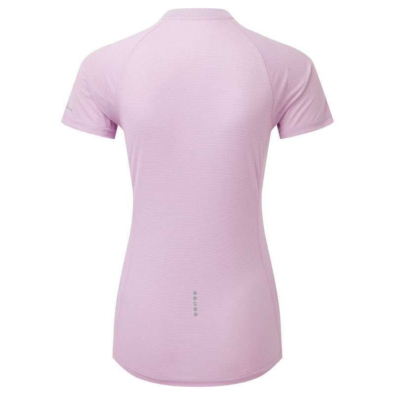 Montane Dart Nano Zip T-Shirt Dam Lila | JWALOS195