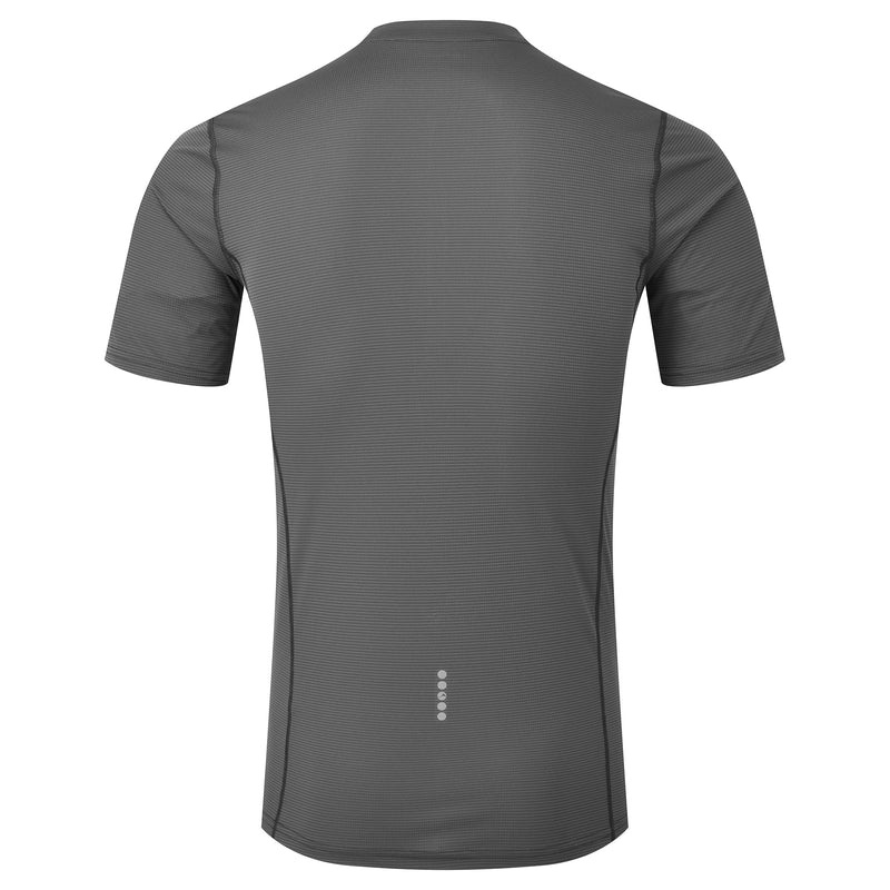 Montane Dart Nano Zip T-Shirt Herr Mörkgrå | EGBZFT698