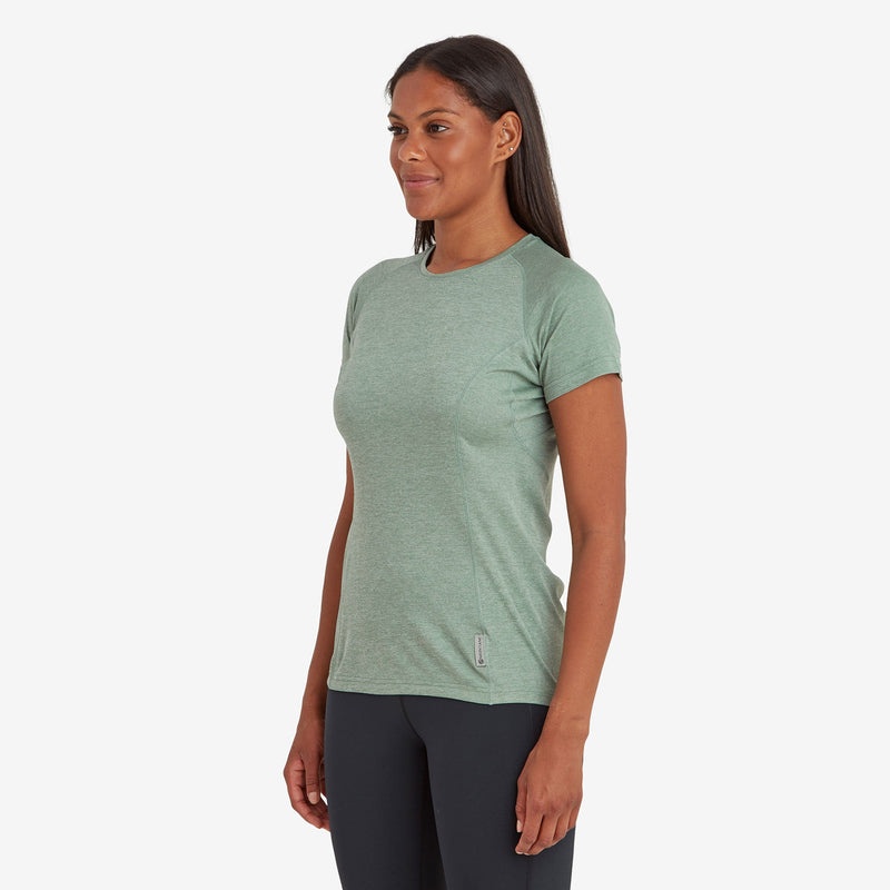 Montane Dart T-Shirt Dam Gröna | BZTNAO650