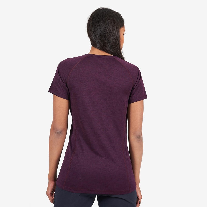 Montane Dart T-Shirt Dam Lila | YIEAXF548