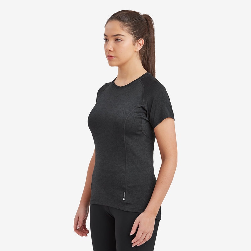 Montane Dart T-Shirt Dam Svarta | RKDZIB029