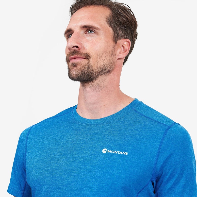 Montane Dart T-Shirt Herr Blå | ITOYXS928