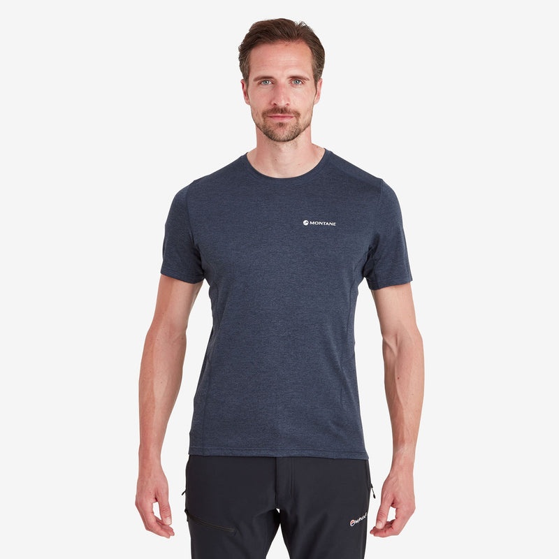 Montane Dart T-Shirt Herr Marinblå | WVZMHC813