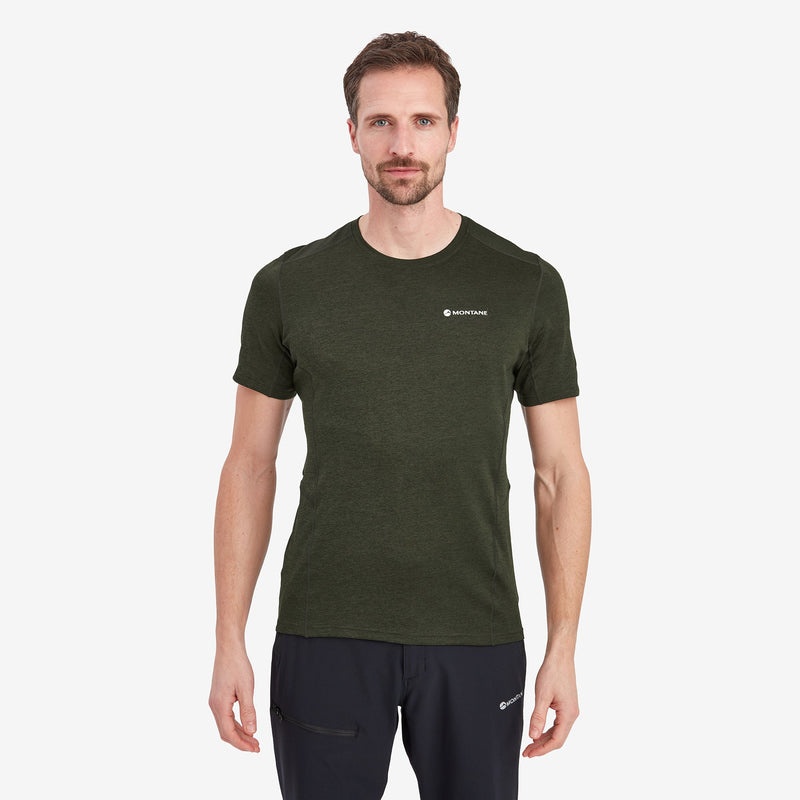 Montane Dart T-Shirt Herr Mörkgröna | FVCSJY205