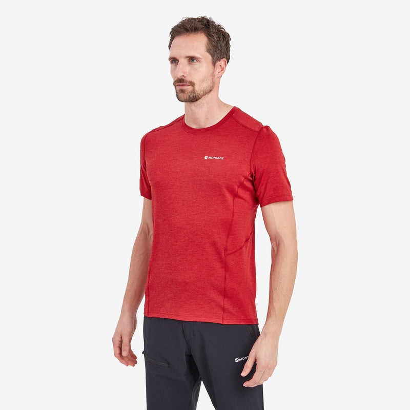 Montane Dart T-Shirt Herr Röda | NUHEDZ625