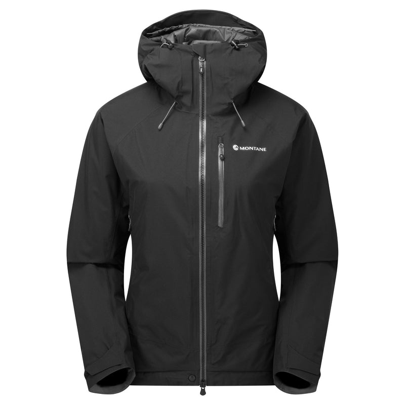 Montane Duality Insulated Regnjacka Dam Svarta | XBPTNW650