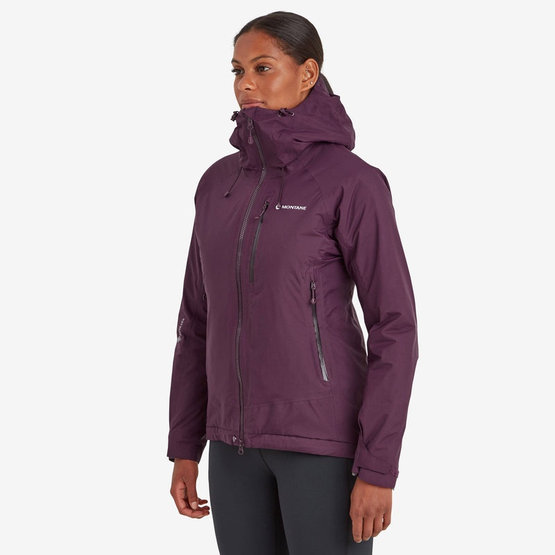 Montane Duality Insulated Regnjacka Dam Lila | VYDJMF625