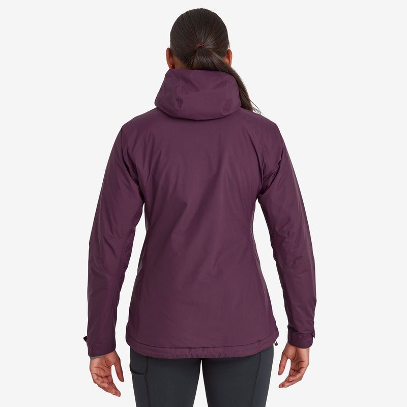 Montane Duality Insulated Regnjacka Dam Lila | VYDJMF625