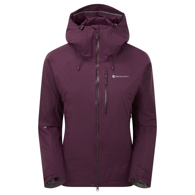 Montane Duality Insulated Regnjacka Dam Lila | VYDJMF625