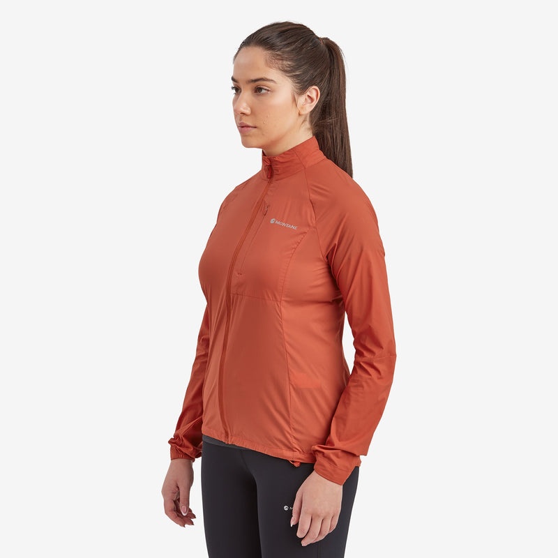 Montane Featherlite Vindjacka Dam Orange | MXFPWD097