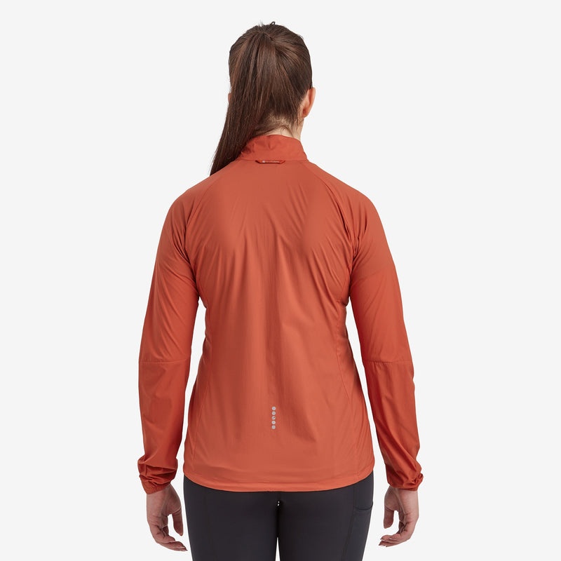 Montane Featherlite Vindjacka Dam Orange | MXFPWD097