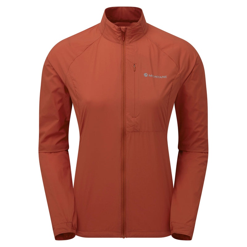 Montane Featherlite Vindjacka Dam Orange | MXFPWD097