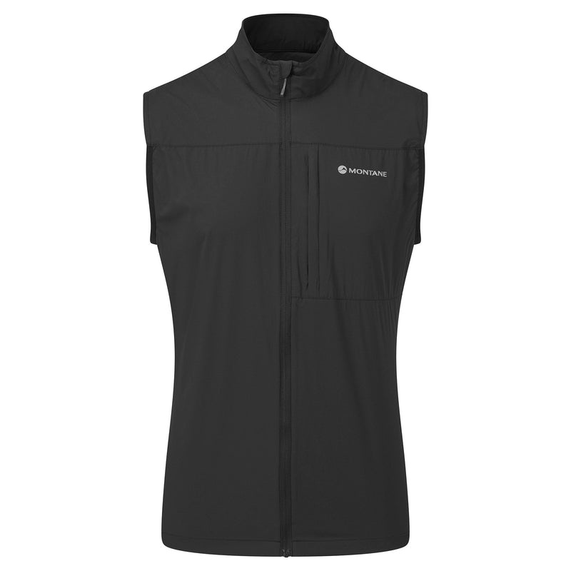 Montane Featherlite Windproof Väst Herr Svarta | GEVXQI627