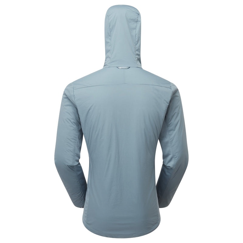 Montane Fireball Lite Hooded Isolerade Jackor Herr Grå Blå | JGPFDA615