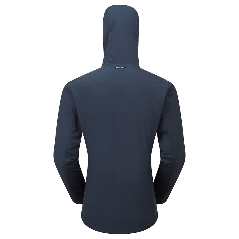 Montane Fireball Lite Hooded Isolerade Jackor Herr Marinblå | MDGLRX421