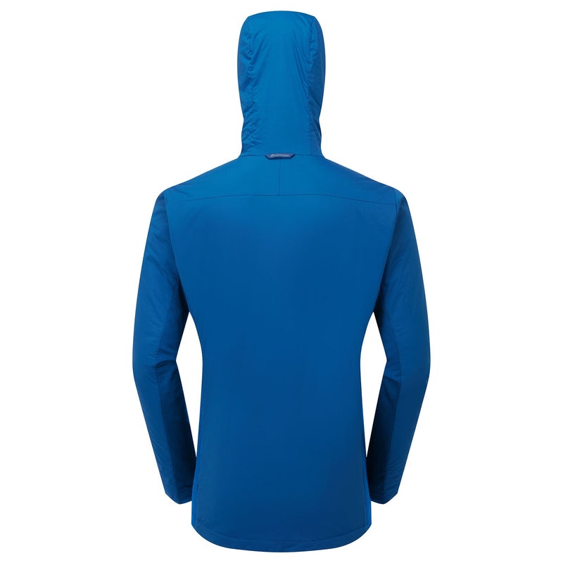 Montane Fireball Lite Hooded Isolerade Jackor Herr Blå | SUQEBX983