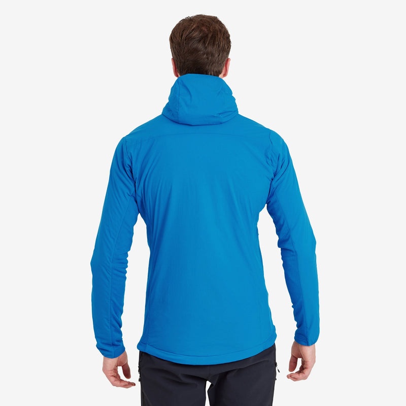 Montane Fireball Lite Hooded Isolerade Jackor Herr Blå | SUQEBX983