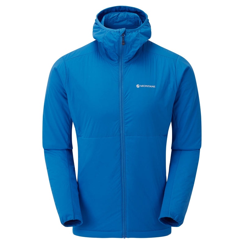 Montane Fireball Lite Hooded Isolerade Jackor Herr Blå | SUQEBX983