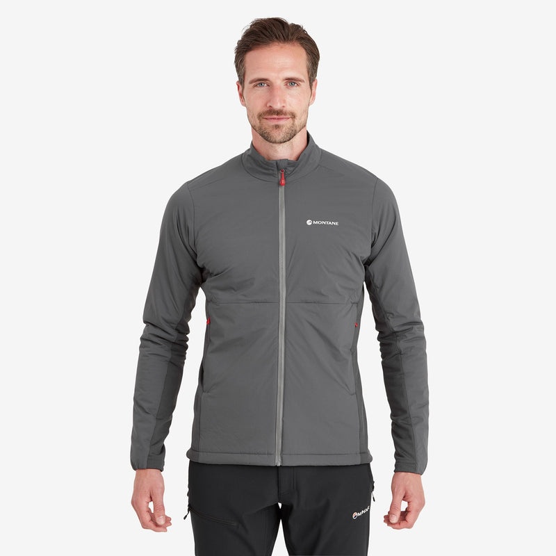 Montane Fireball Lite Isolerade Jackor Herr Mörkgrå | DQGIHO329