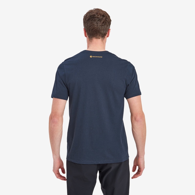 Montane Forest T-Shirt Herr Blå | RFDCYA130