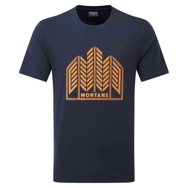 Montane Forest T-Shirt Herr Blå | RFDCYA130