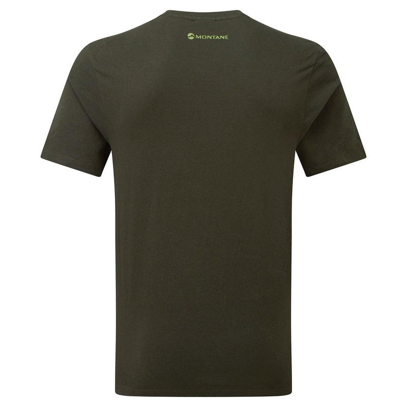 Montane Forest T-Shirt Herr Mörkgröna | SXMLDF425