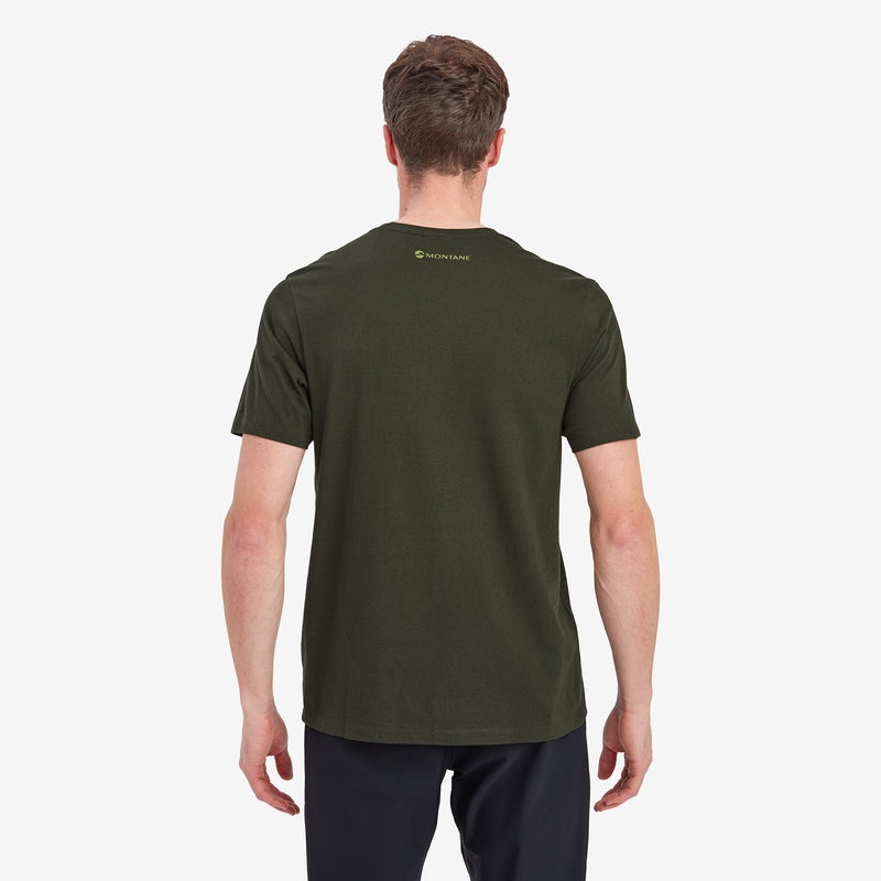 Montane Forest T-Shirt Herr Mörkgröna | SXMLDF425