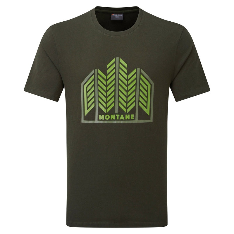 Montane Forest T-Shirt Herr Mörkgröna | SXMLDF425