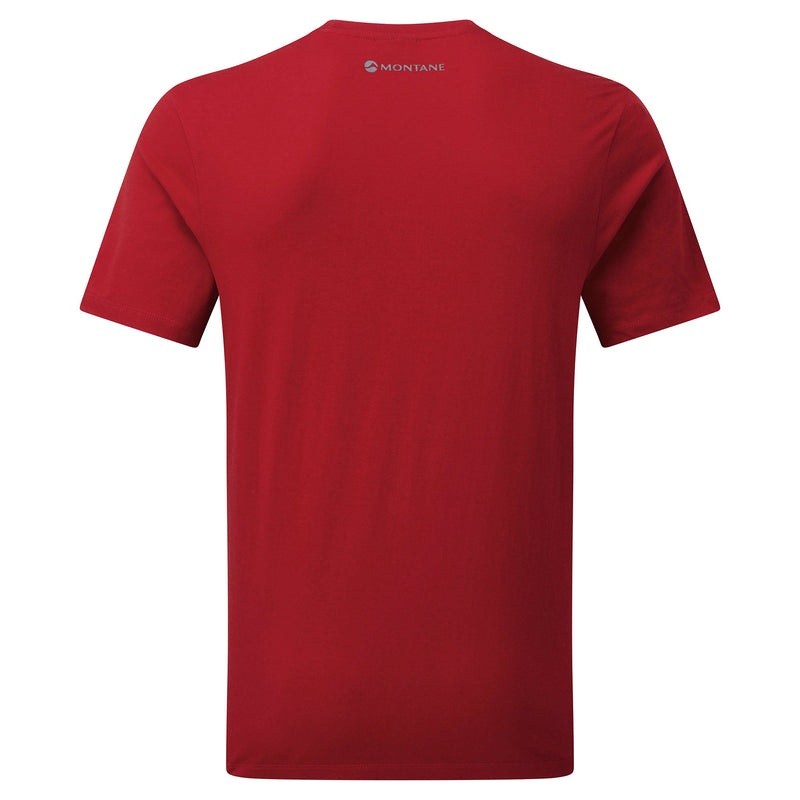 Montane Forest T-Shirt Herr Röda | BQTZLD327