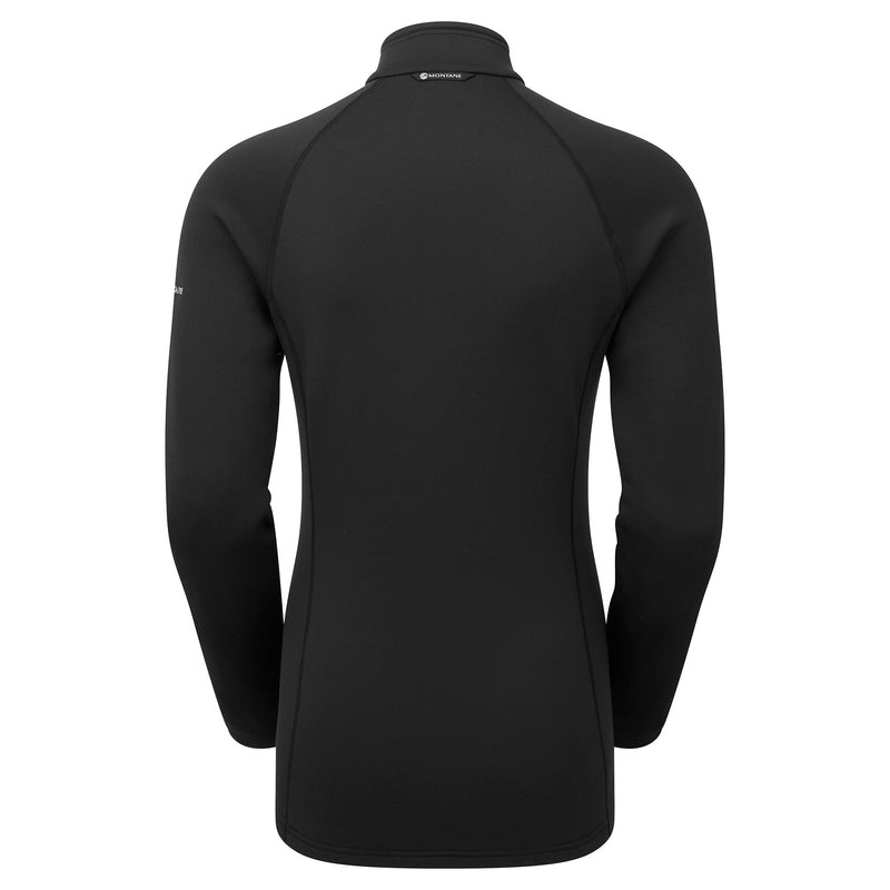 Montane Fury Fleece Zip Pull-On Tröjor Dam Svarta | VYRNLJ856