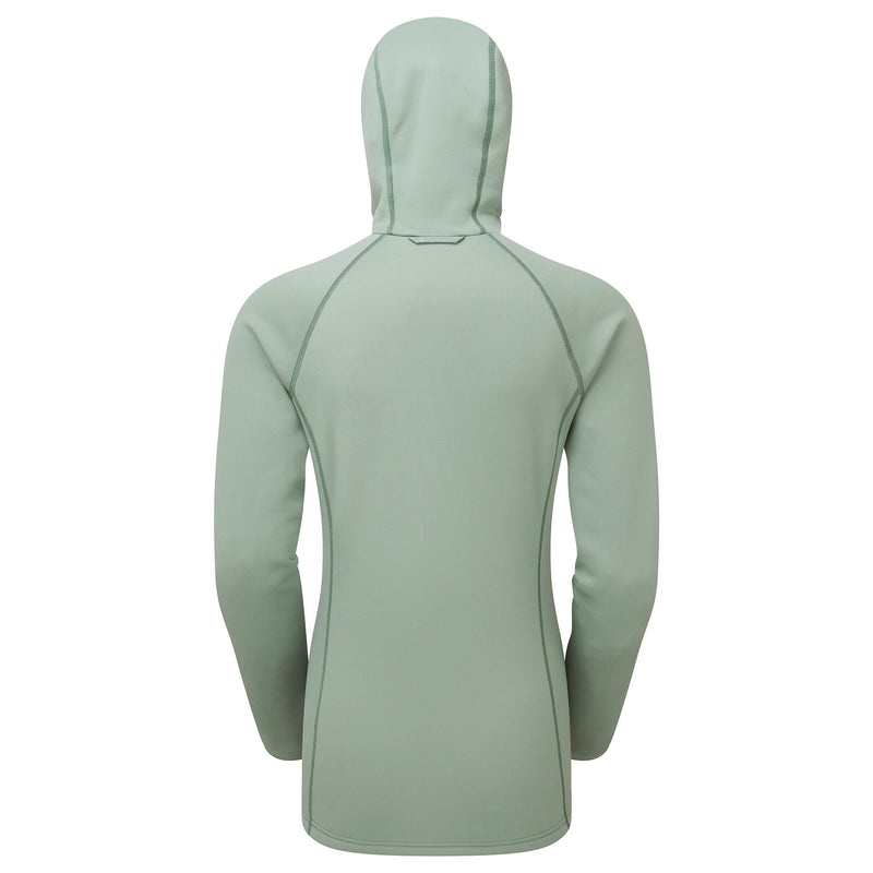 Montane Fury Hooded Fleecejackor Dam Gröna | ROXPNQ048