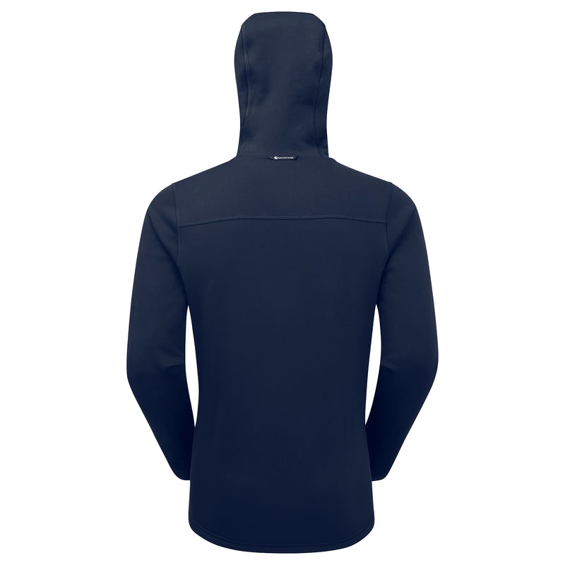 Montane Fury XT Hooded Fleecejackor Herr Marinblå | ZNFTEB460