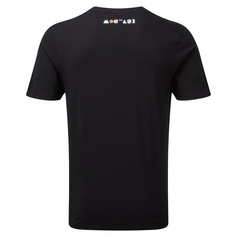 Montane Geometry T-Shirt Herr Svarta | MCULGR723