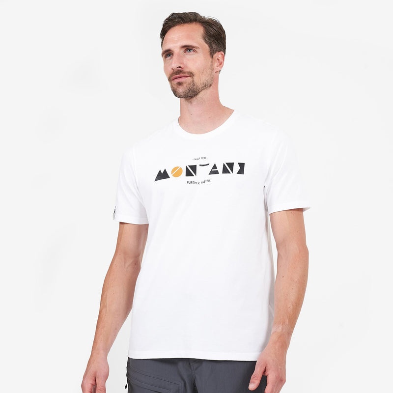 Montane Geometry T-Shirt Herr Vita | TDBZQU657