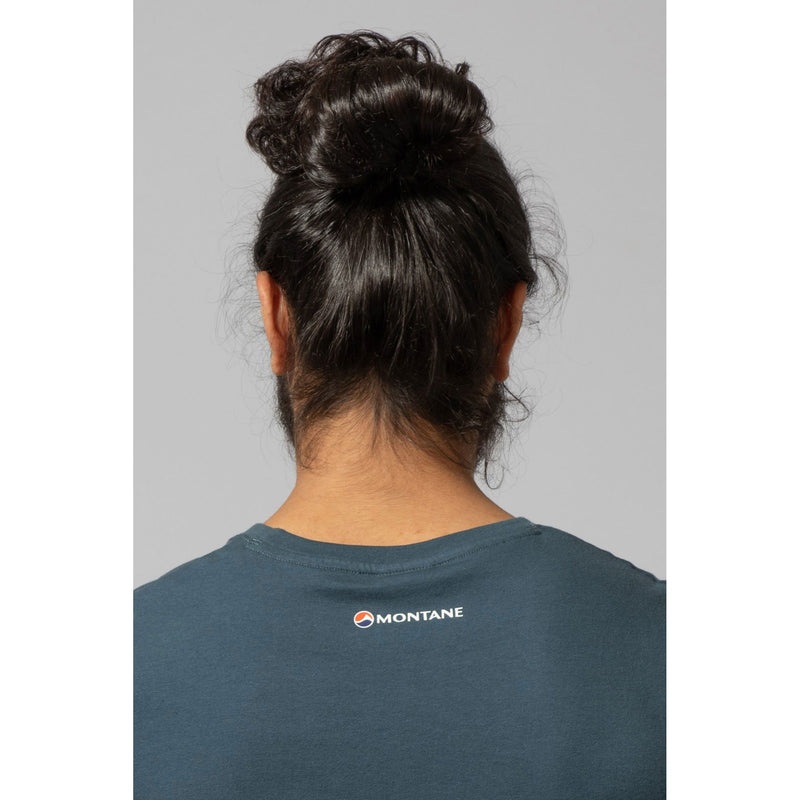 Montane Great Mountain T-Shirt Herr Blå | MTERNC740