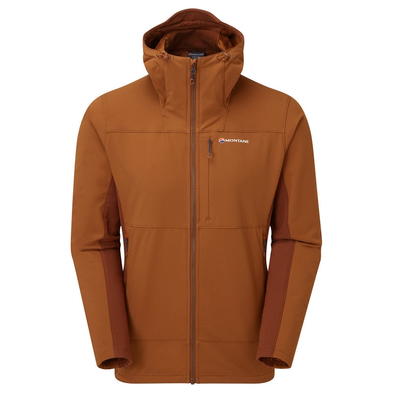 Montane Krypton Softshelljacka Herr Bruna | GQZPKW768