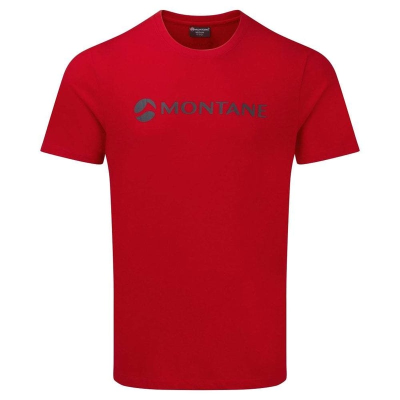 Montane Lätta Mono T-Shirt Herr Röda | FYPKEH506