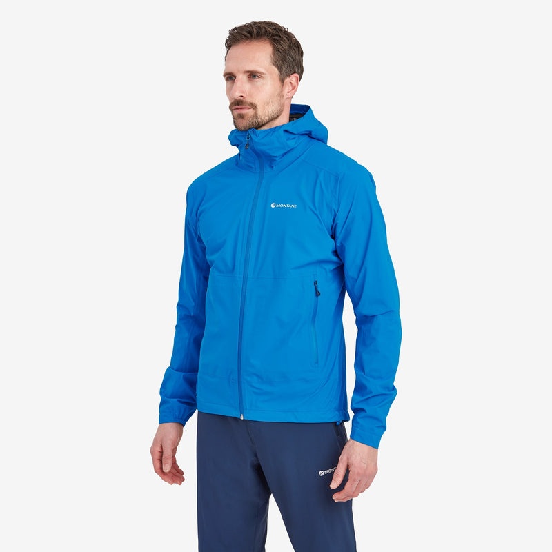 Montane Minimus Lite Regnjacka Herr Blå | QVICUX601