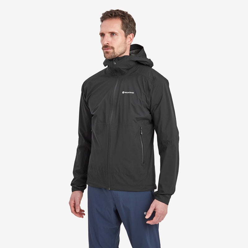 Montane Minimus Lite Regnjacka Herr Svarta | JTPZVS207