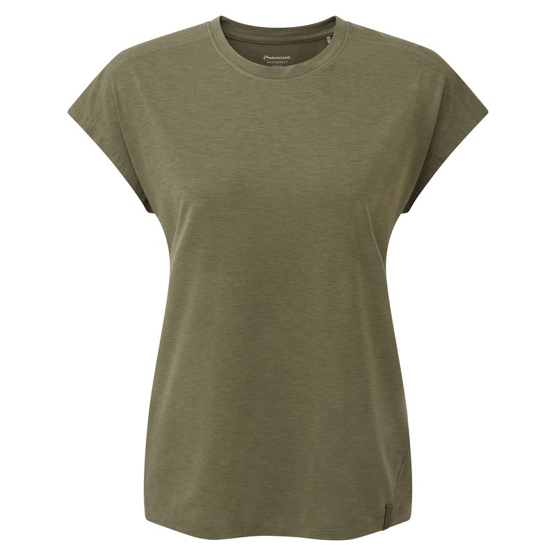 Montane Mira T-Shirt Dam Mörkgröna | SGRDWB365