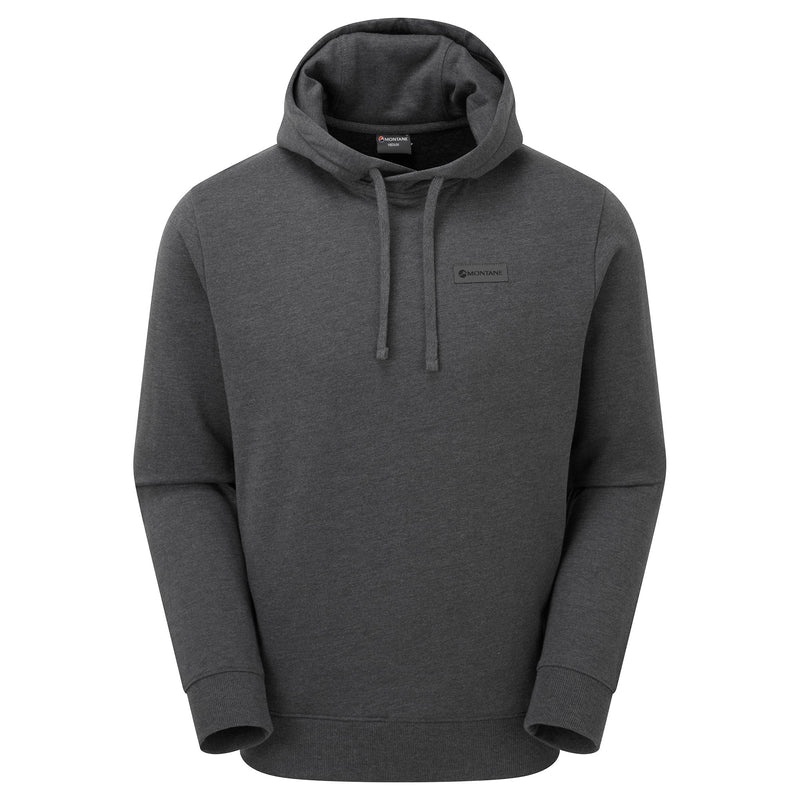 Montane Mono Logo Hoodie Herr Mörkgrå | TQPURZ250