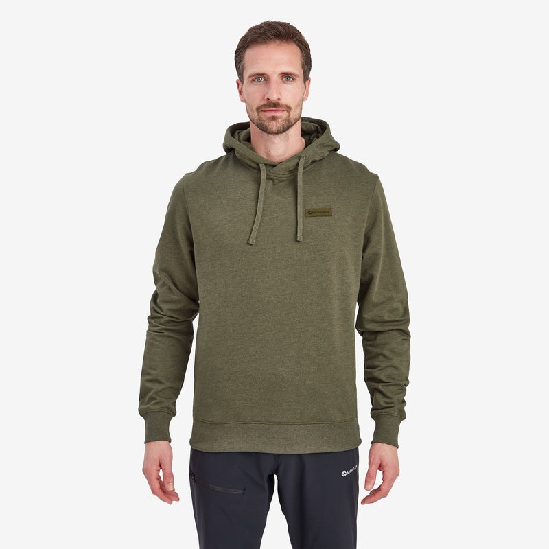 Montane Mono Logo Hoodie Herr Mörkgröna | GTPLVO275