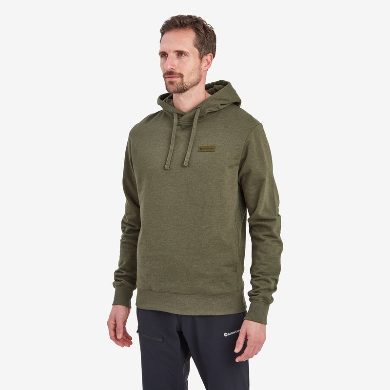 Montane Mono Logo Hoodie Herr Mörkgröna | GTPLVO275