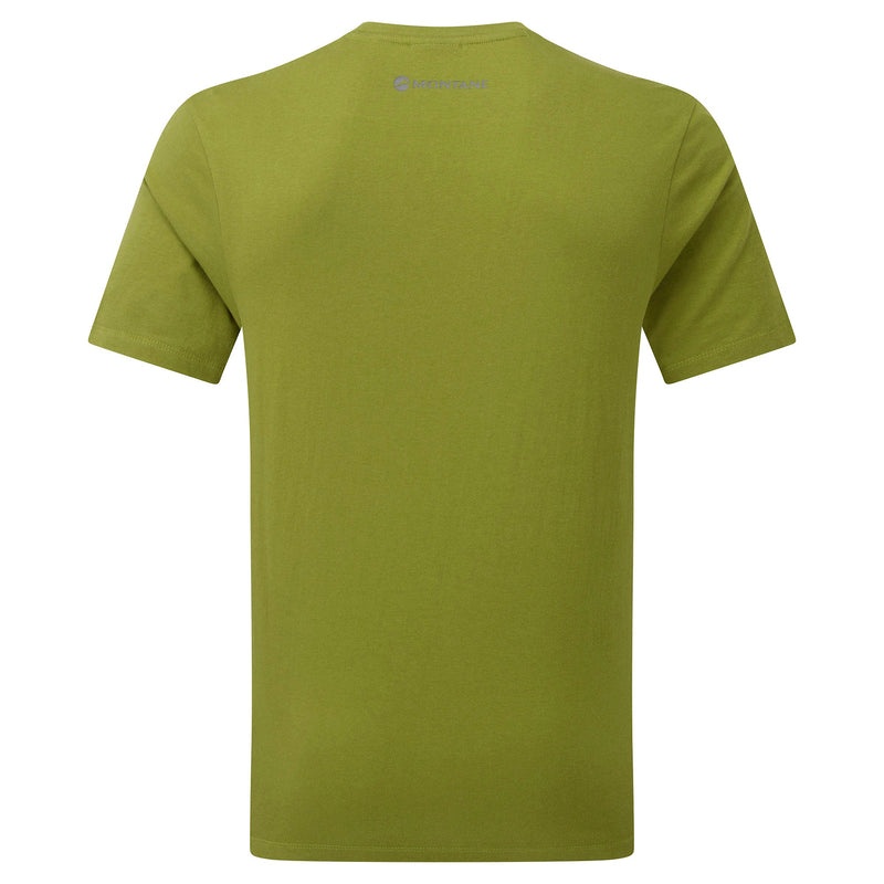 Montane Mono Logo T-Shirt Herr Gröna | IEGLSW481