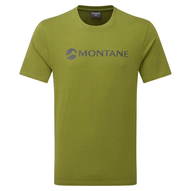 Montane Mono Logo T-Shirt Herr Gröna | IEGLSW481