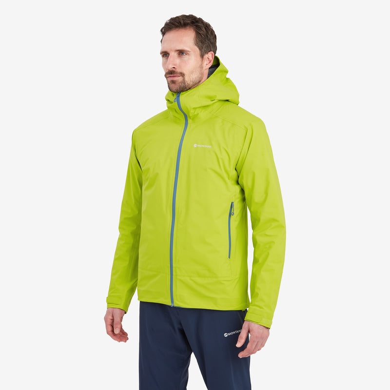 Montane Phase Lite Regnjacka Herr Gröna | IKYJPA618