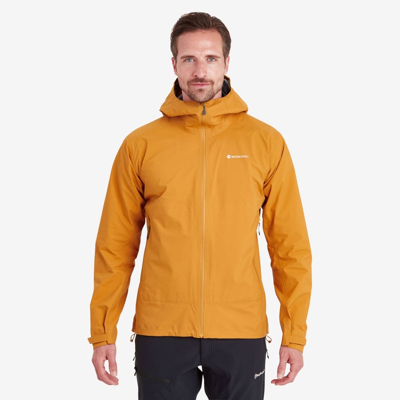 Montane Phase Lite Regnjacka Herr Orange | YEFNIX928