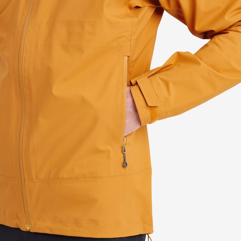 Montane Phase Lite Regnjacka Herr Orange | YEFNIX928