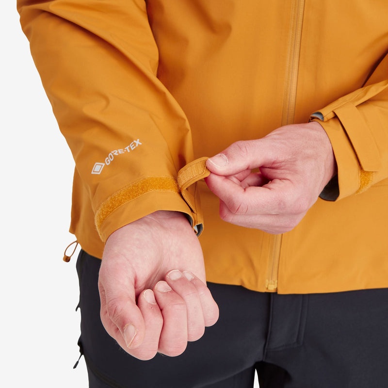 Montane Phase Lite Regnjacka Herr Orange | YEFNIX928